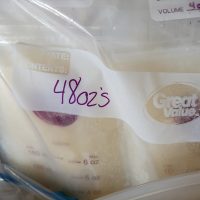 600oz's of breastmilk for sale