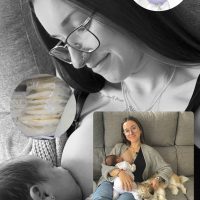 Young and healthy mother’s breast milk